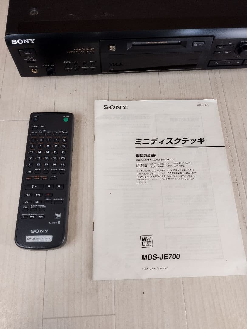 SONY ソニー MDS-JE700 MDデッキ
