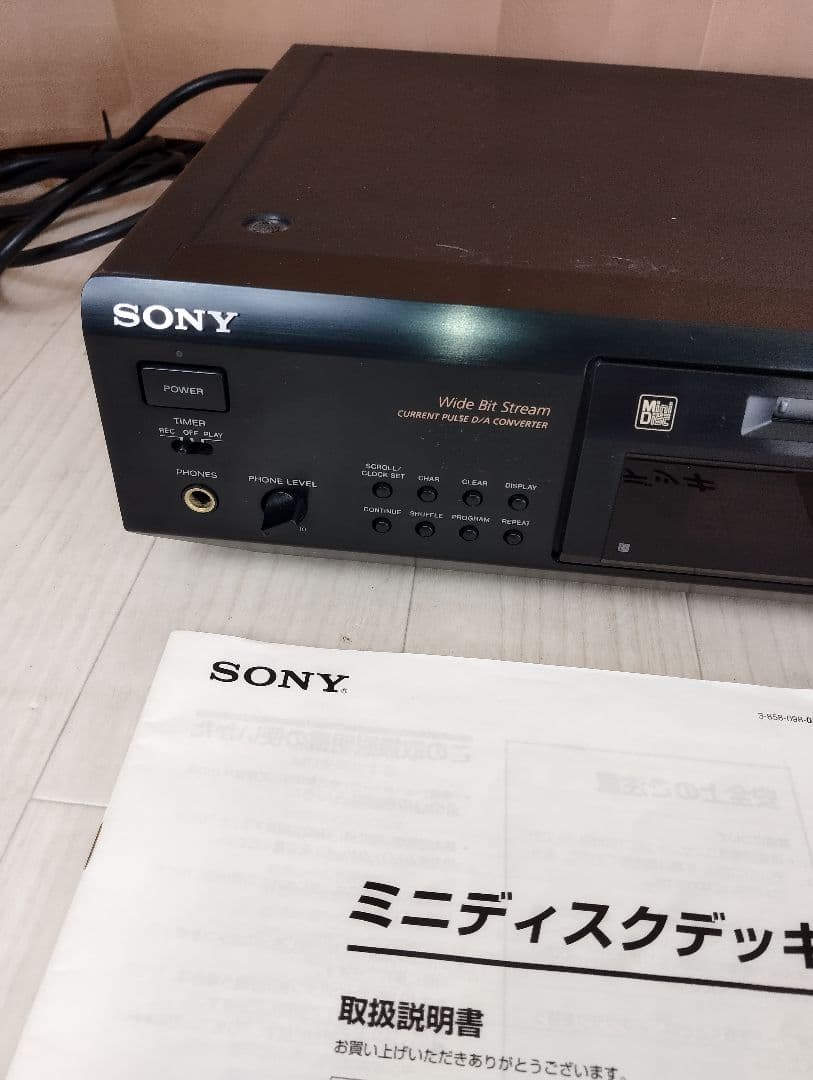 SONY ソニー MDS-JE700 MDデッキ