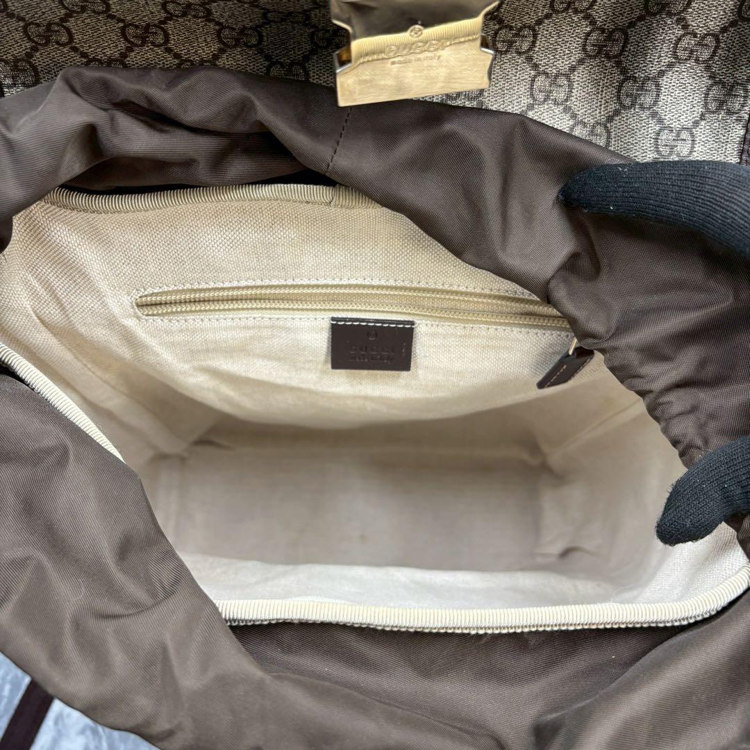 希少✨グッチ リュック ggスプリーム バックパック PVC 246103