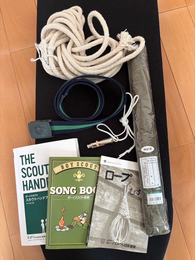 ボーイスカウト制服155cm、グッズ