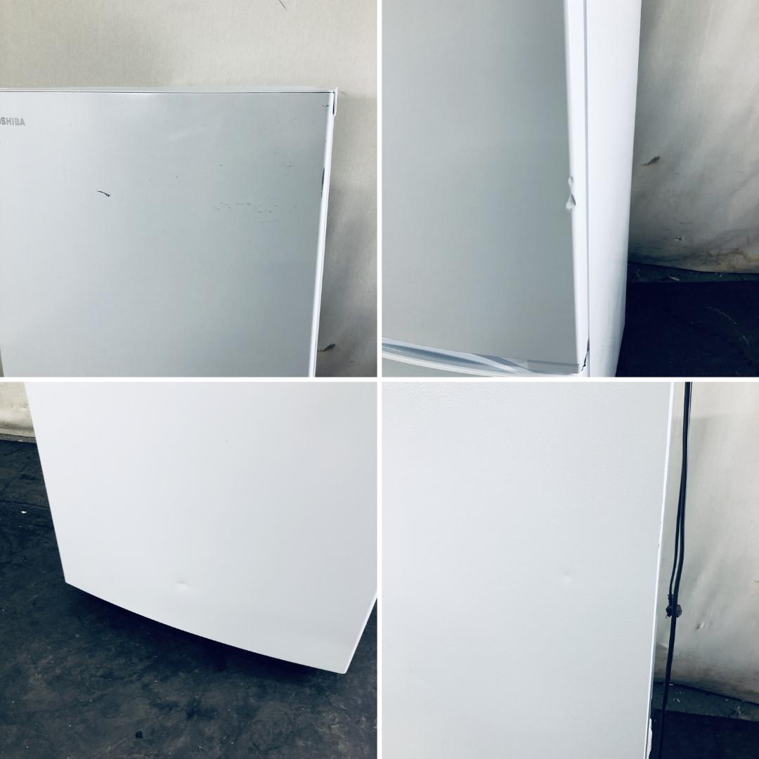 ★送料・設置無料★ 中古 2ドア冷蔵庫 東芝 (No.1137)