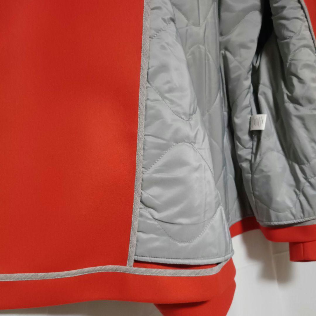 未使用保管品 ANDREA POMILIO ショートピーコート オレンジ 48