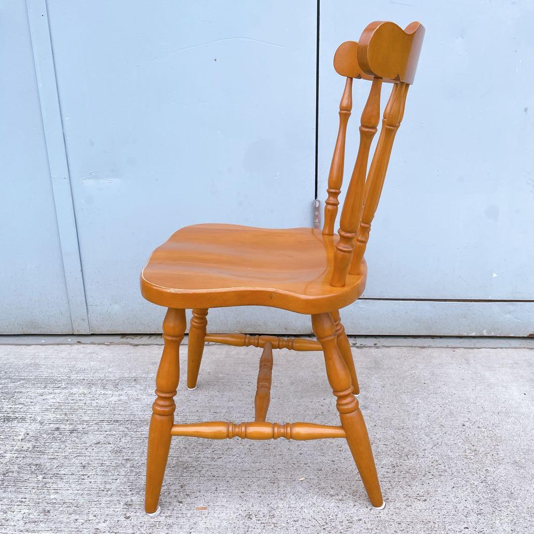 【美品送料込】飛騨産業 ヒダサンギョウ キツツキマーク ウィンザー チェア