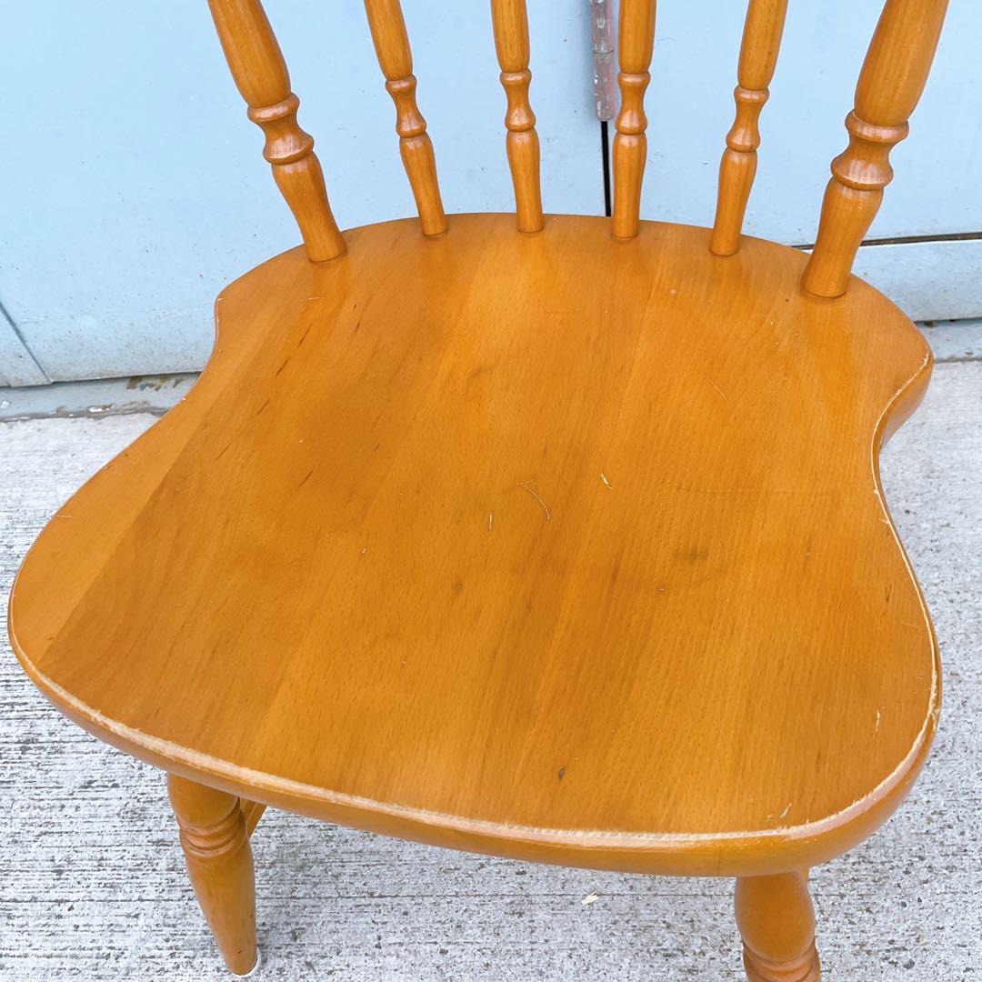 【美品送料込】飛騨産業 ヒダサンギョウ キツツキマーク ウィンザー チェア