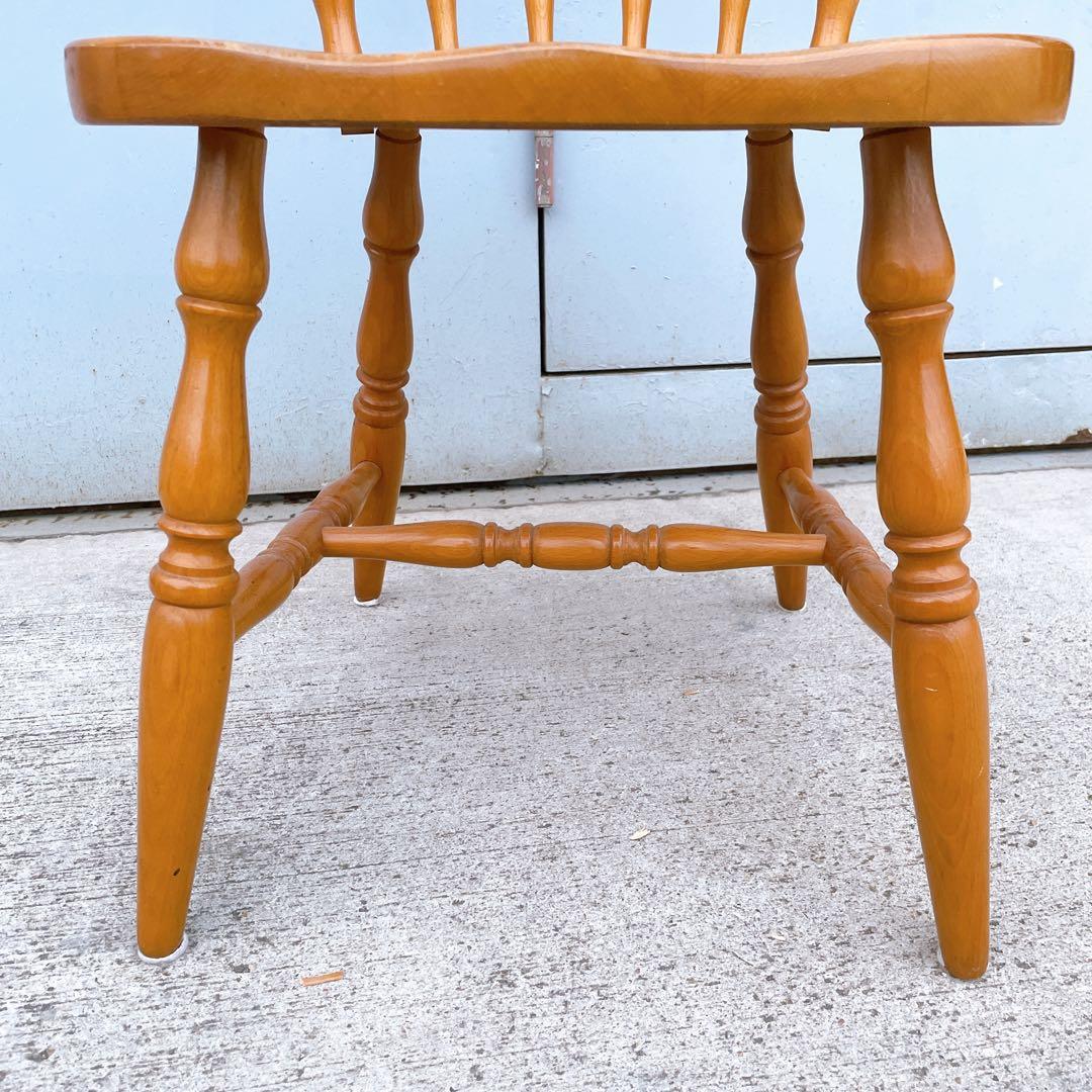 【美品送料込】飛騨産業 ヒダサンギョウ キツツキマーク ウィンザー チェア