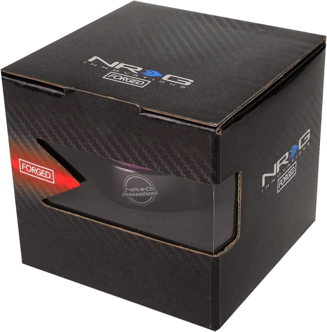 NRG クイックリリース 紫 SRK-200PP-TI チタン ステアリング