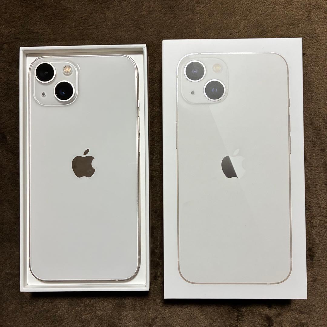 Apple iPhone 13 スターライト 128GB バッテリー88%