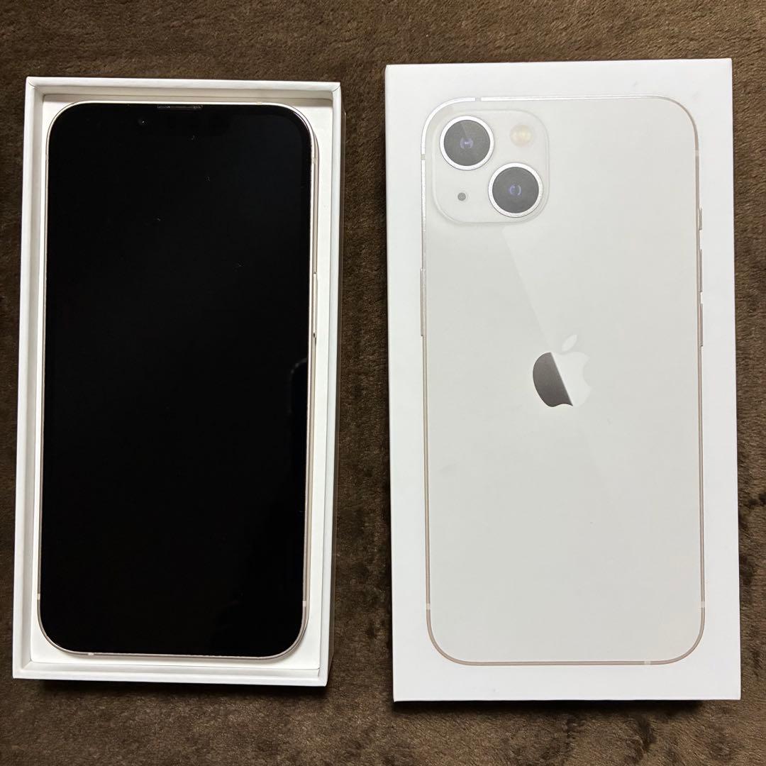 Apple iPhone 13 スターライト 128GB バッテリー88%