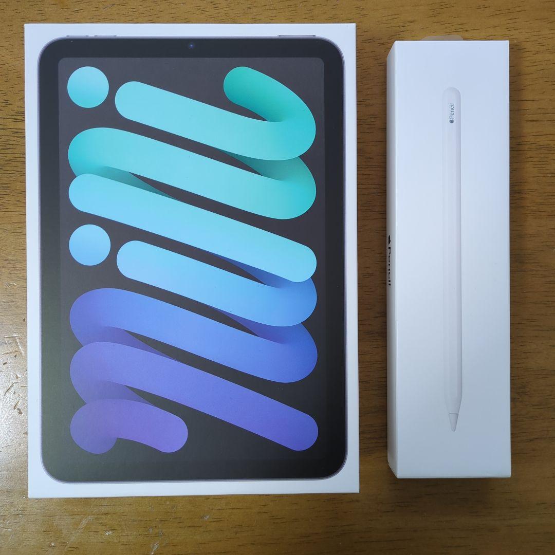 iPad本体 iPad mini 6 Wi-Fi 256GB + Apple Pencil 2