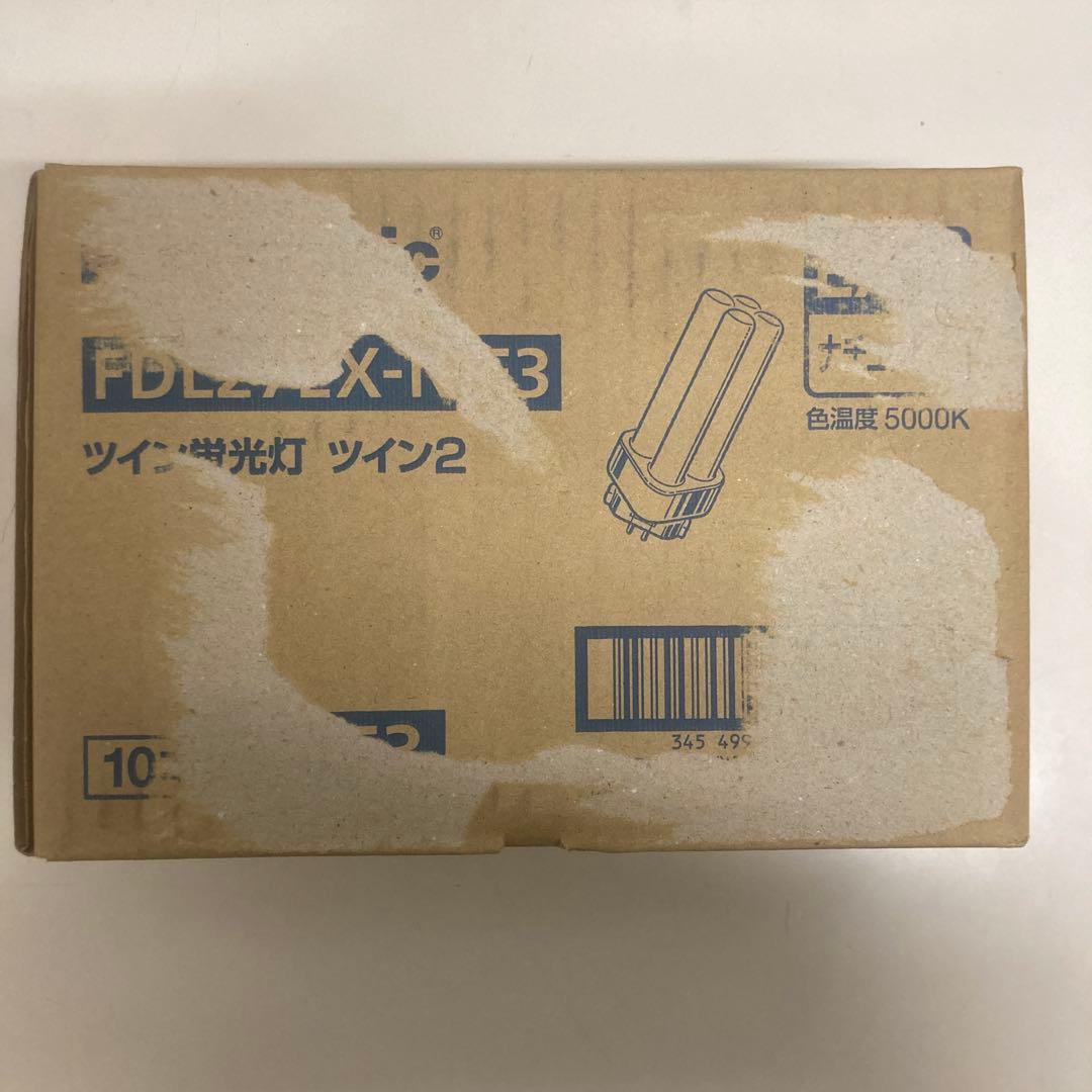 【新品】Panasonicツイン蛍光灯FDL27EX-N F3 ×10本入り