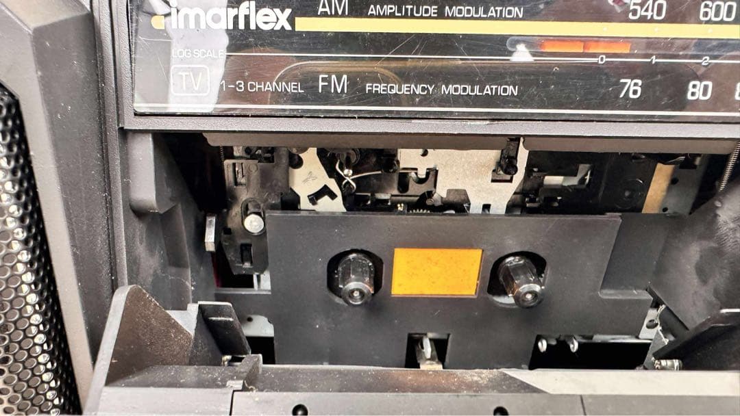 imarflex ステレオラジオ ダブルカセット レコーダー IM-88X