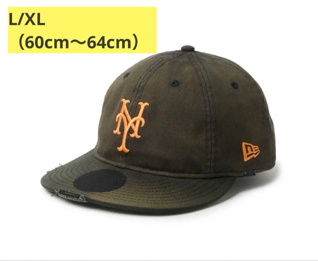 ニューエラ ニューヨーク・メッツ ダメージ/パッカブルバイザー