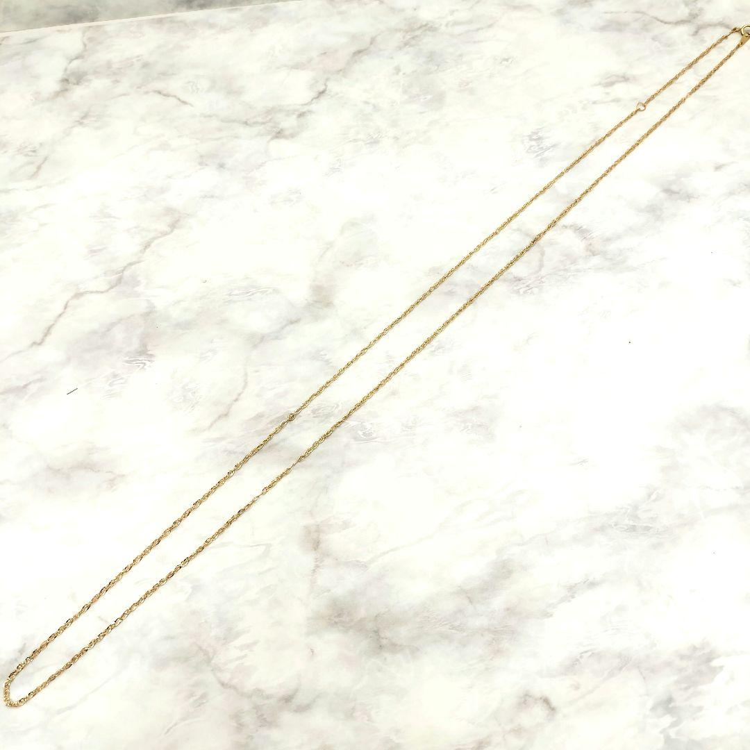 タイムセール♡K18イエローゴールド ロングチェーン ネックレス 67cm