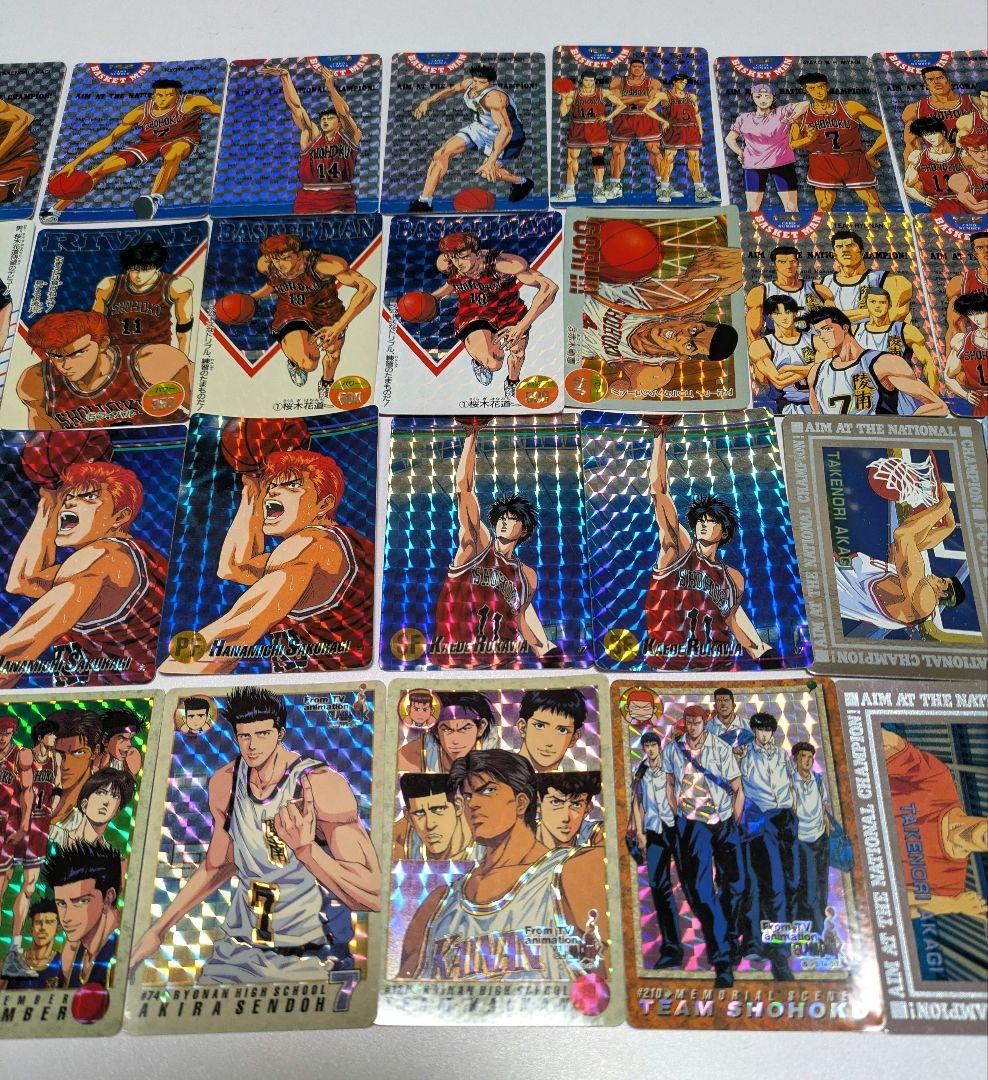 スラムダンク カードダス 32枚　バスケ　桜木花道　流川楓　湘北　アニメ　漫画