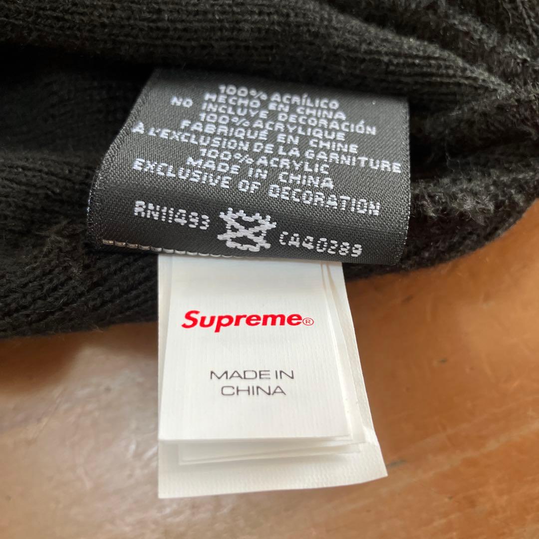 まーさーSupreme ニット帽　シュプリーム　ビーニー