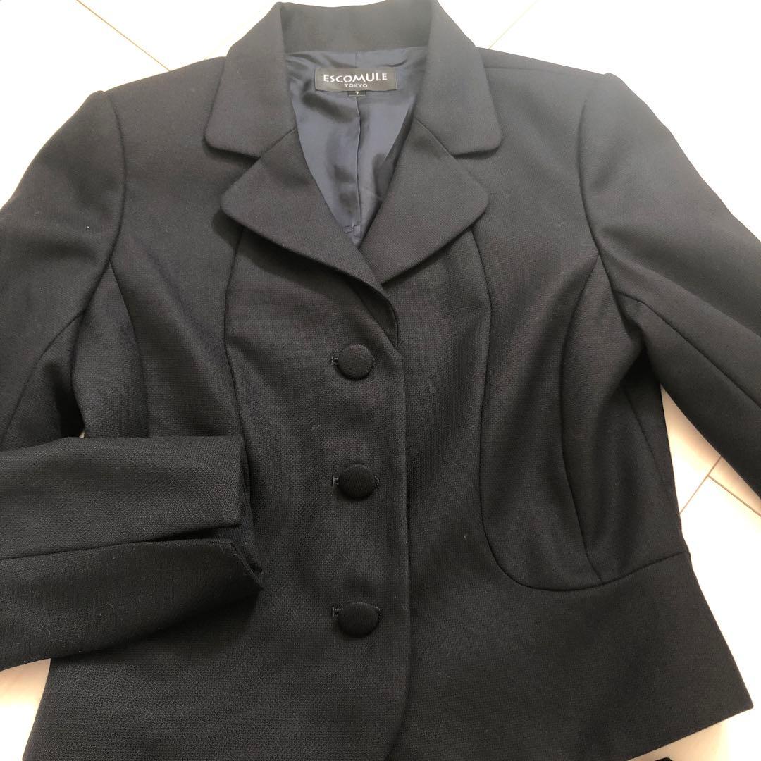 メアリーココ　7AR お受験スーツ　ママ　ウール