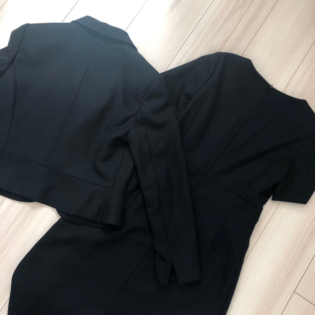 メアリーココ　7AR お受験スーツ　ママ　ウール