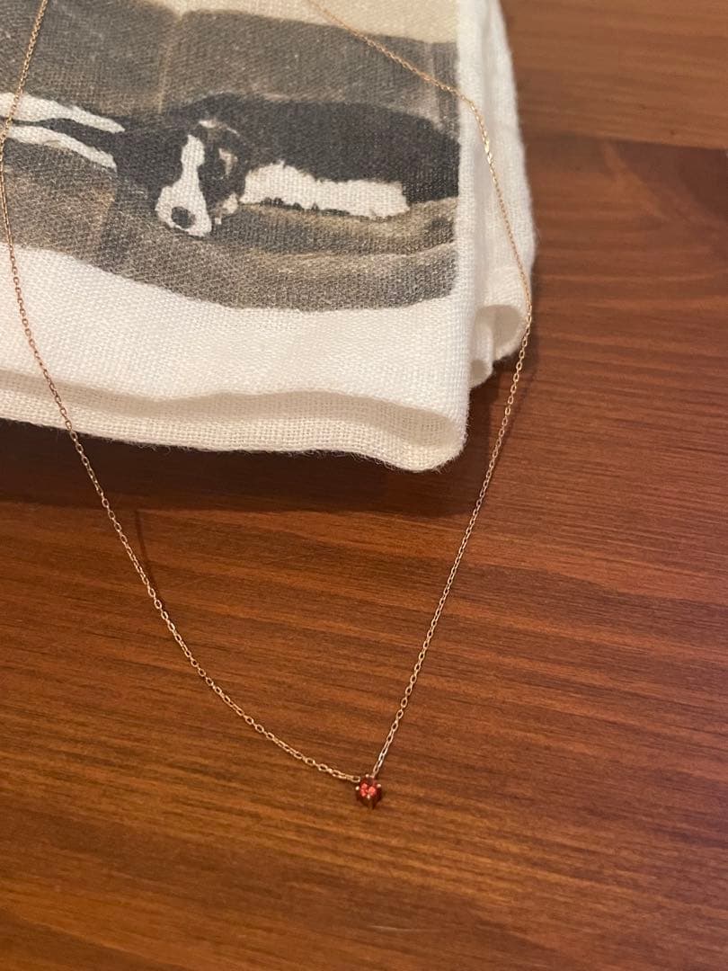 ete K10 ピンクゴールド ネックレス