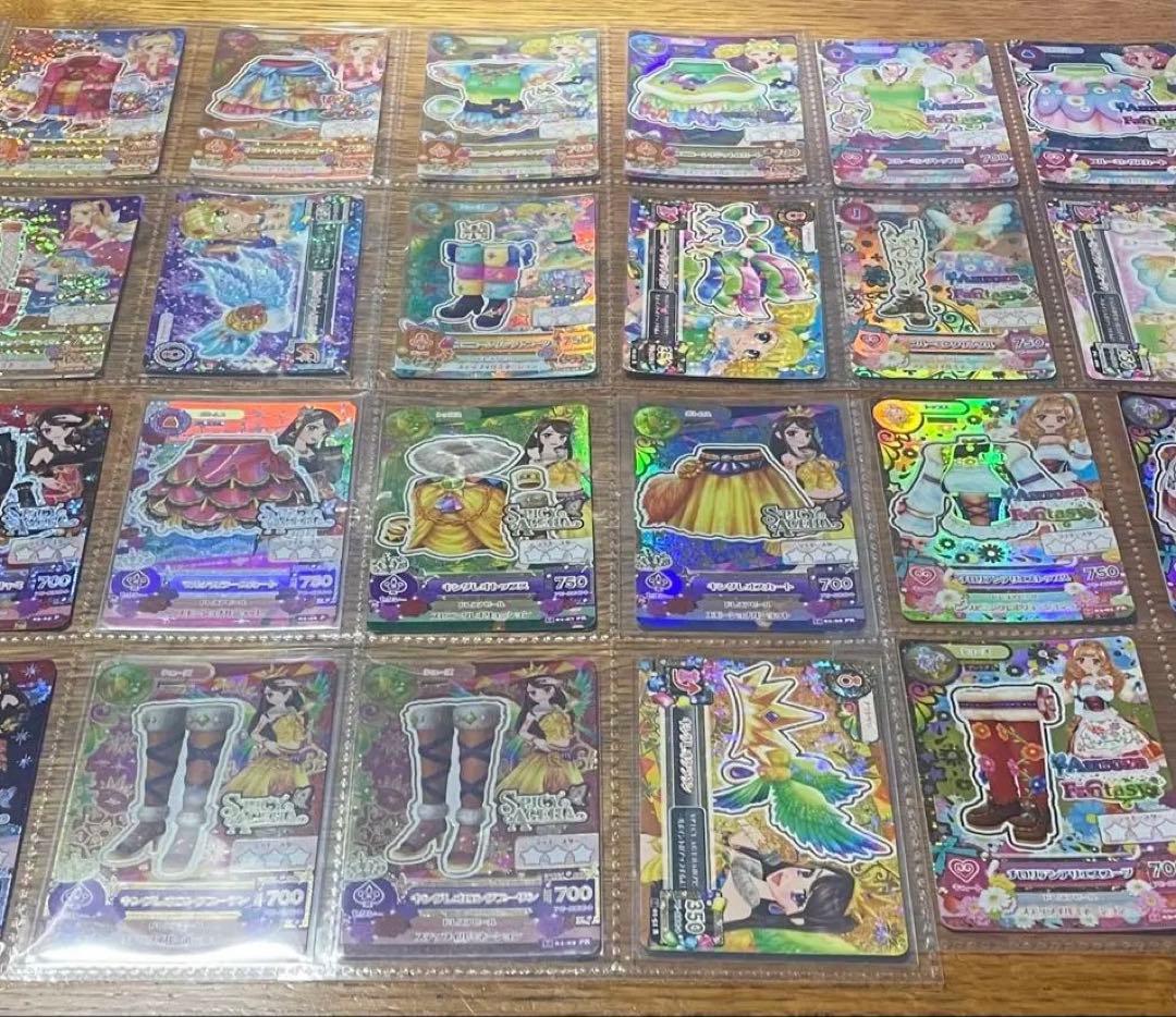 アイカツカード 初期 プレミアムまとめ売り 透明バインダー付