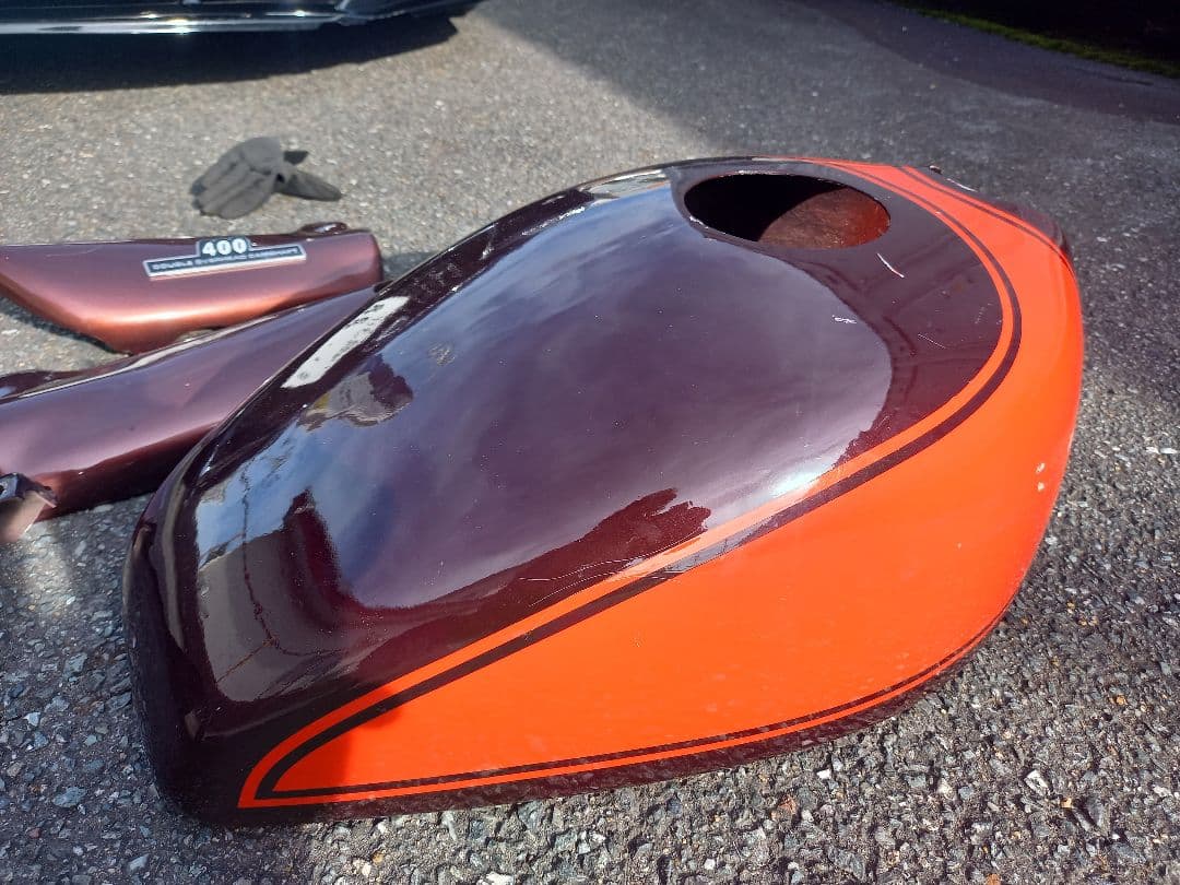 今週まで　ゼファー400 外装セット　火の玉