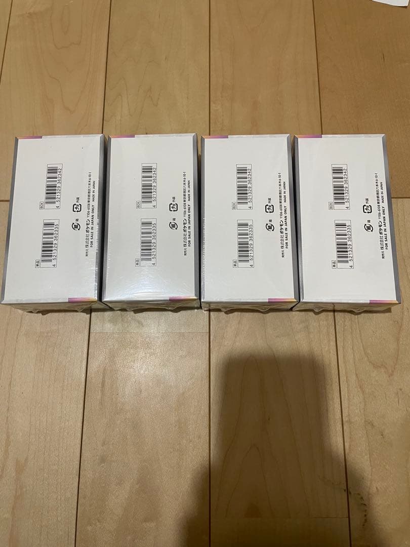 ポケモンカード　ポケカ　テラスタルフェスEX 4BOX ポケセン産　シュリンク付