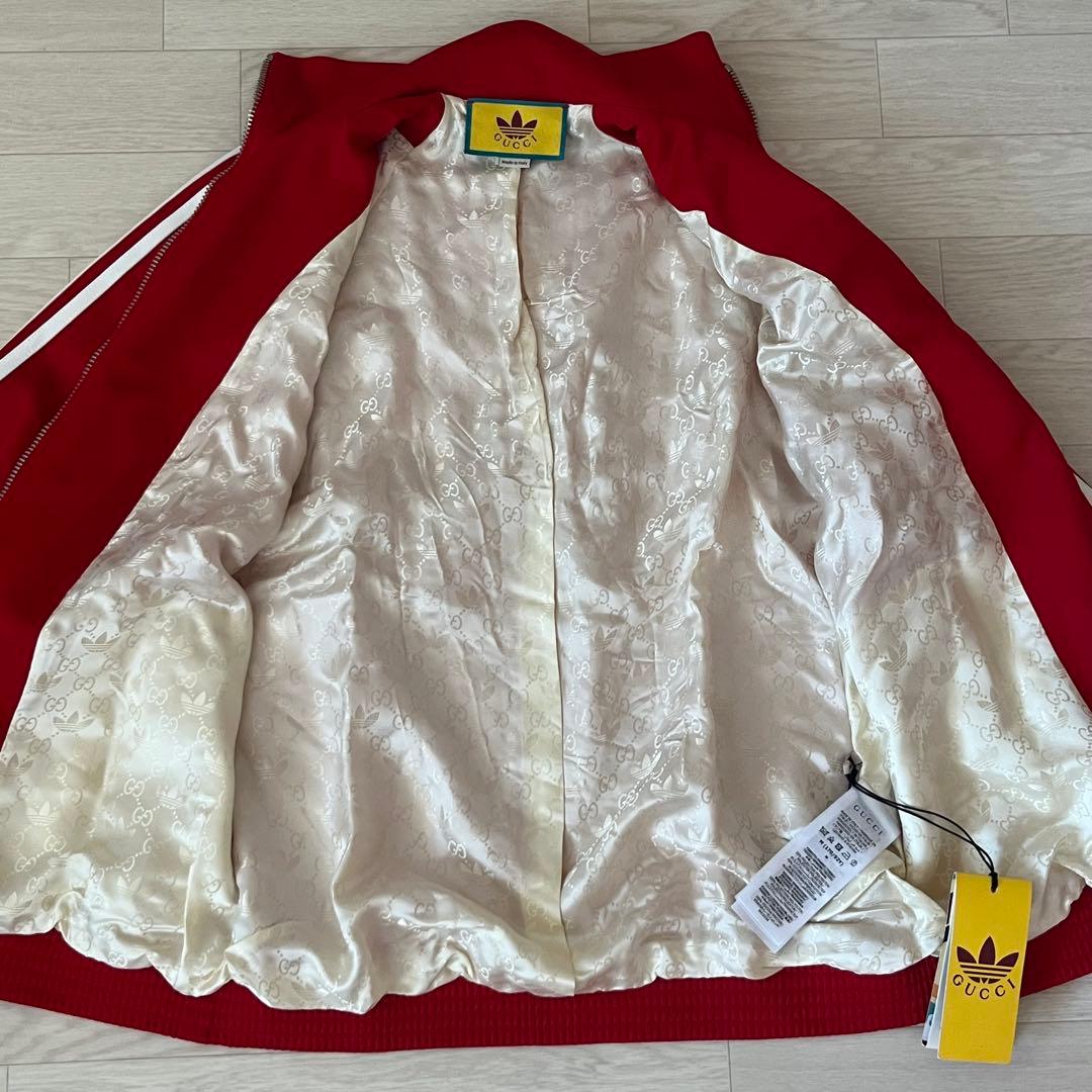 未使用 GUCCI × adidas Cotton Jersey Zip JKT