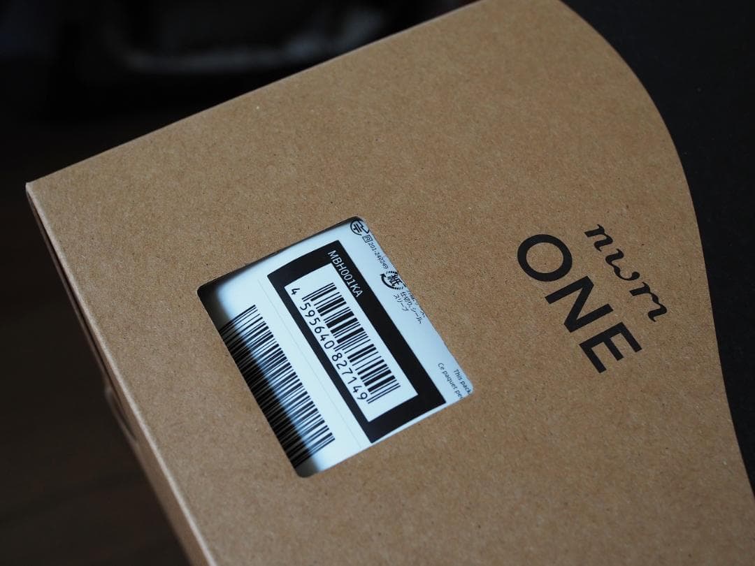 【新品未開封】nwm　ONE　MBH001　ダークグレイ　外箱　公式オンライン