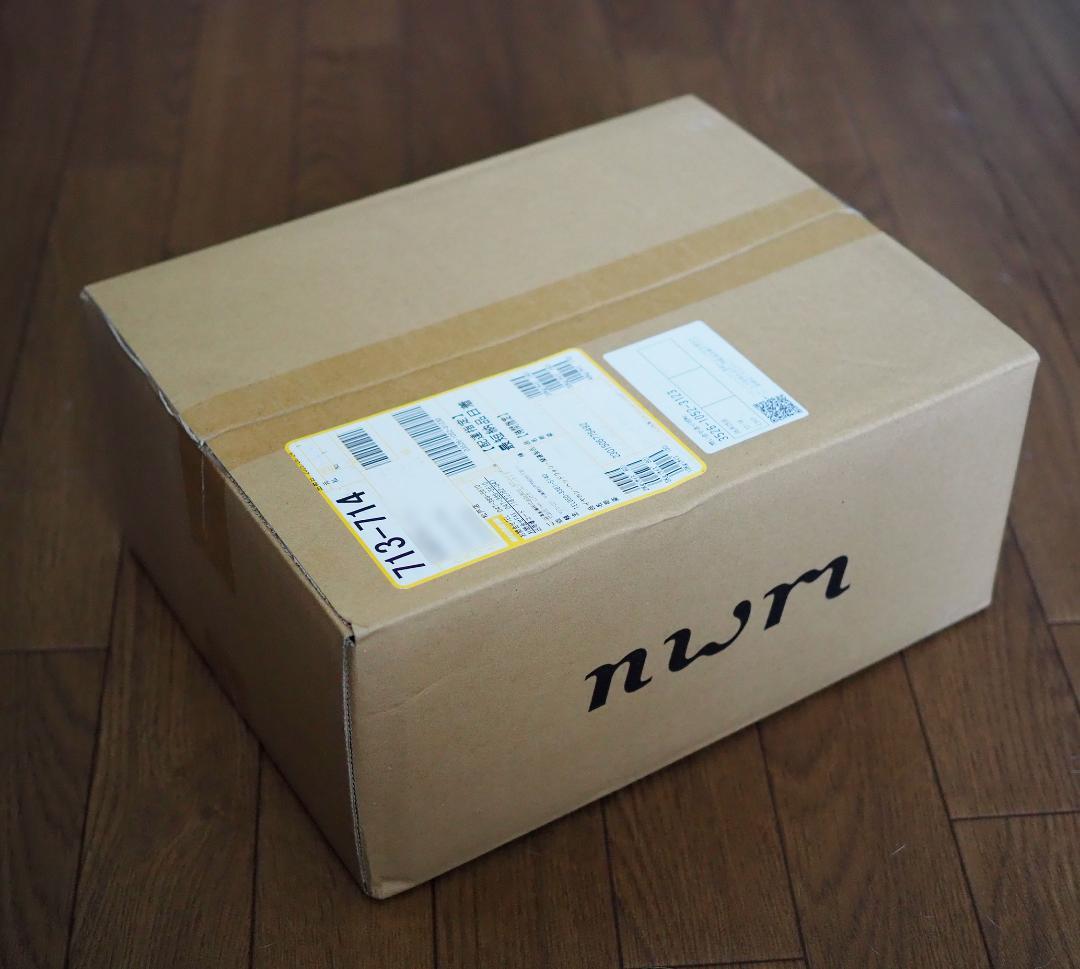 【新品未開封】nwm　ONE　MBH001　ダークグレイ　外箱　公式オンライン