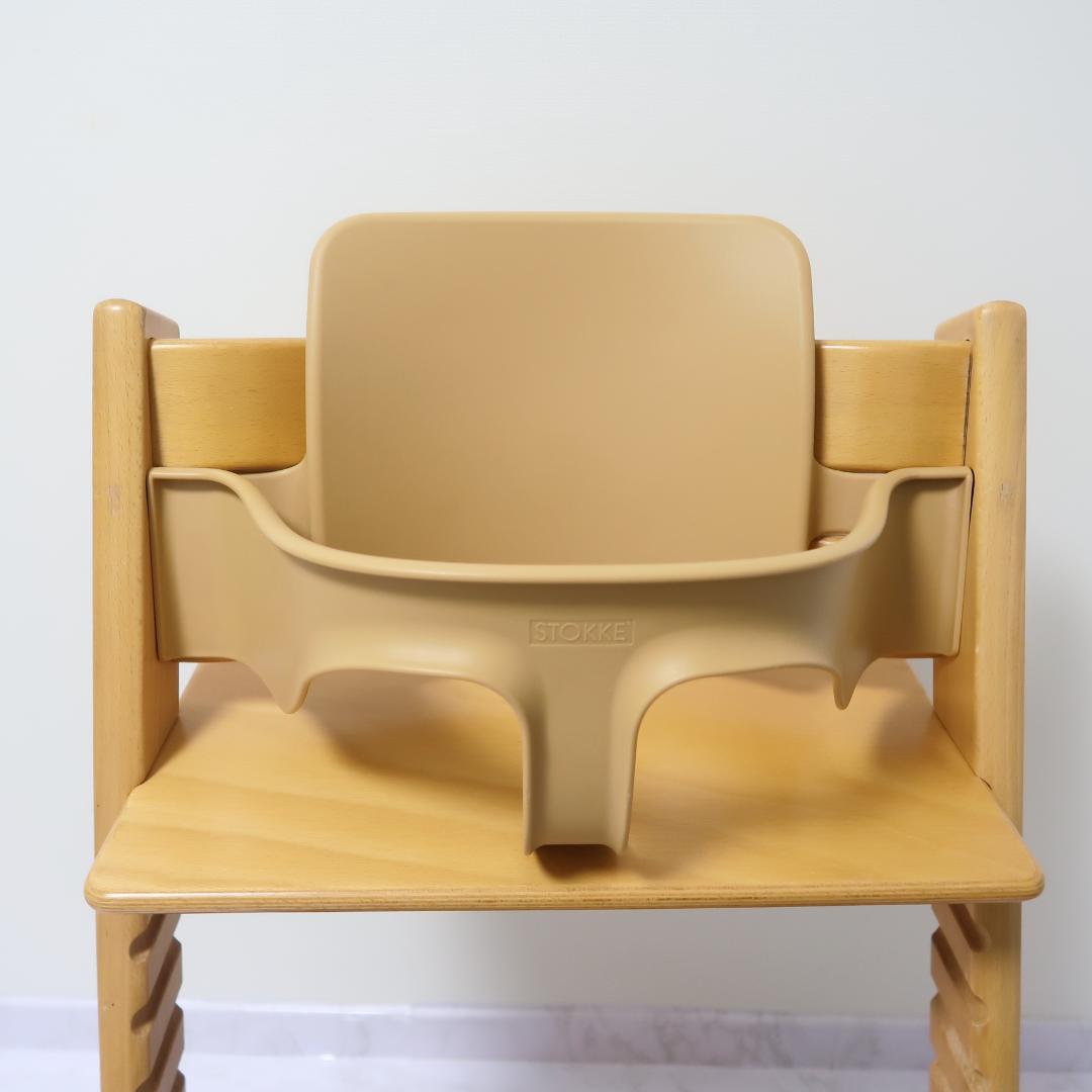 人気　ストッケ トリップトラップ　ナチュラル　シリアル2 ベビーセット付き