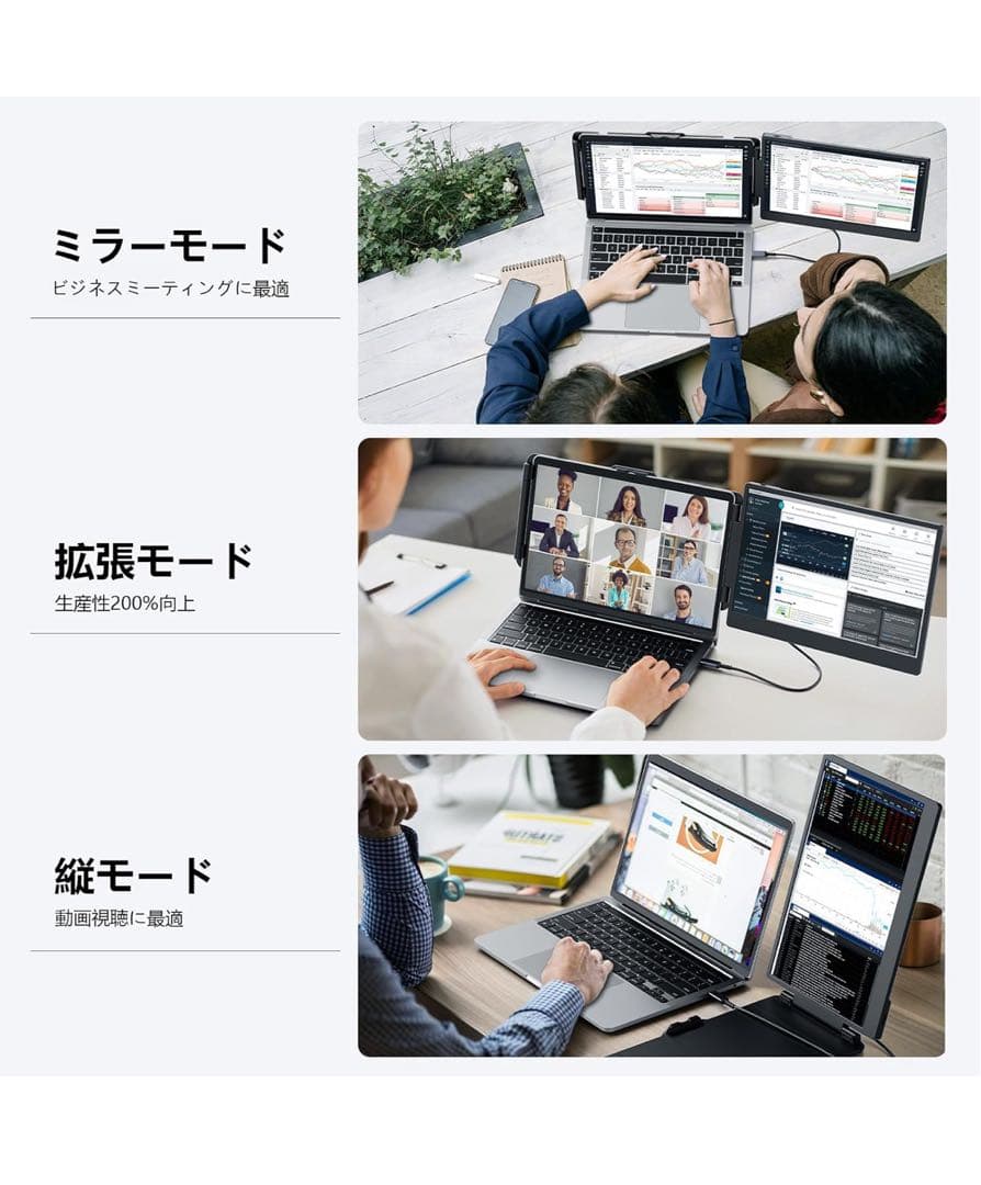 【美品】LivElect 14インチ FHD IPSモニター