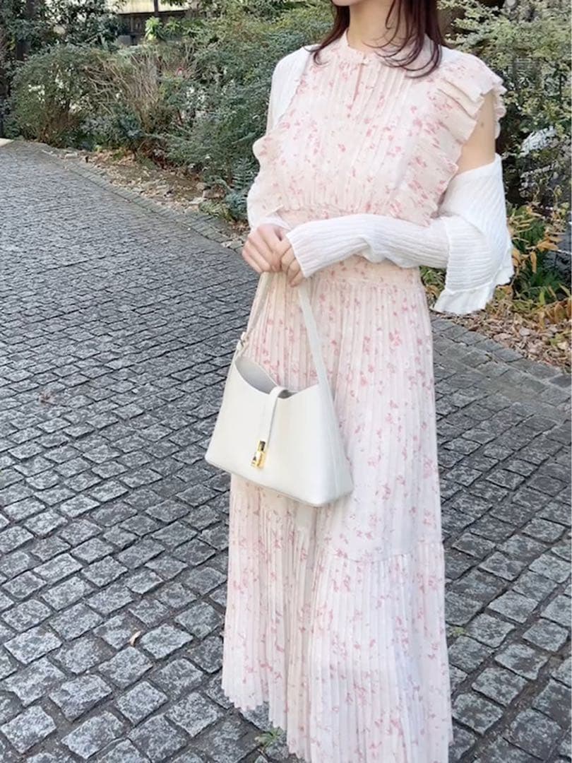 スナイデル Sustainableフリルワンピース 0サイズ