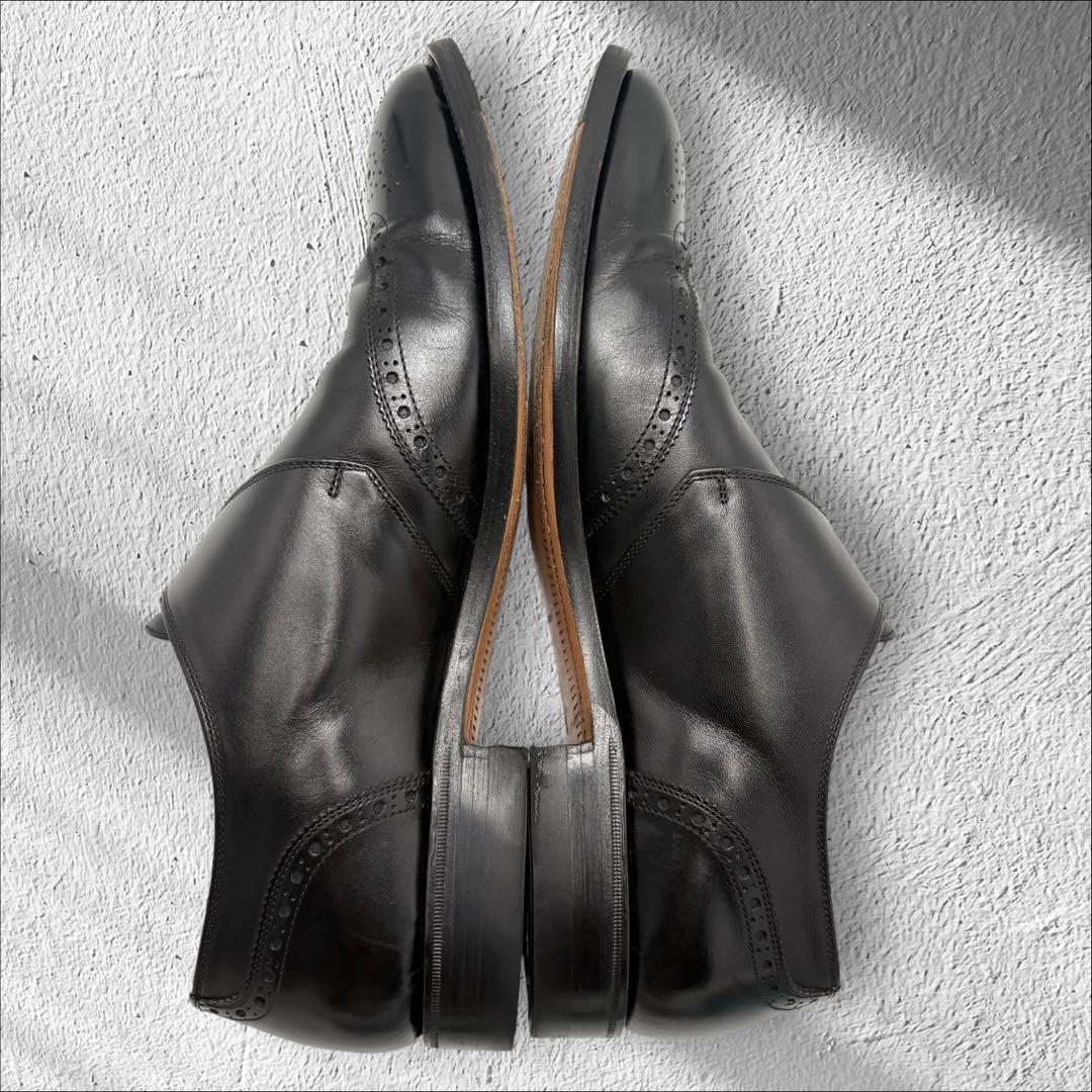 【美品】SCOTCH GRAIN シングルモンク　ウィングチップ　メダリオン