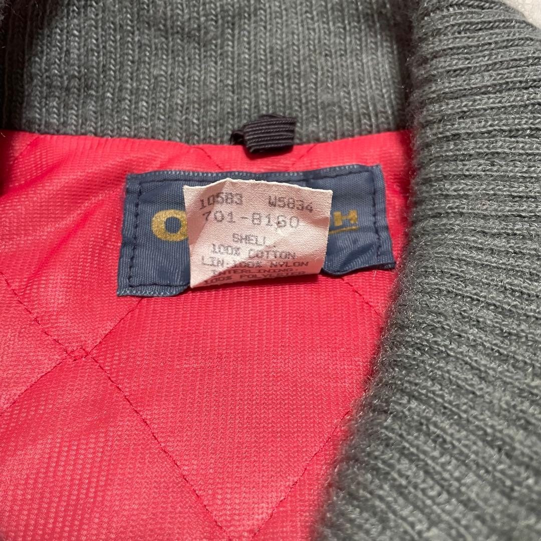 usa製 70s OshKosh オシュコシュ ワークジャケット 赤キルティング