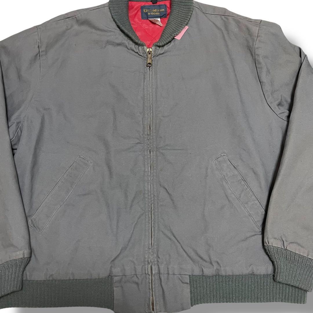 usa製 70s OshKosh オシュコシュ ワークジャケット 赤キルティング