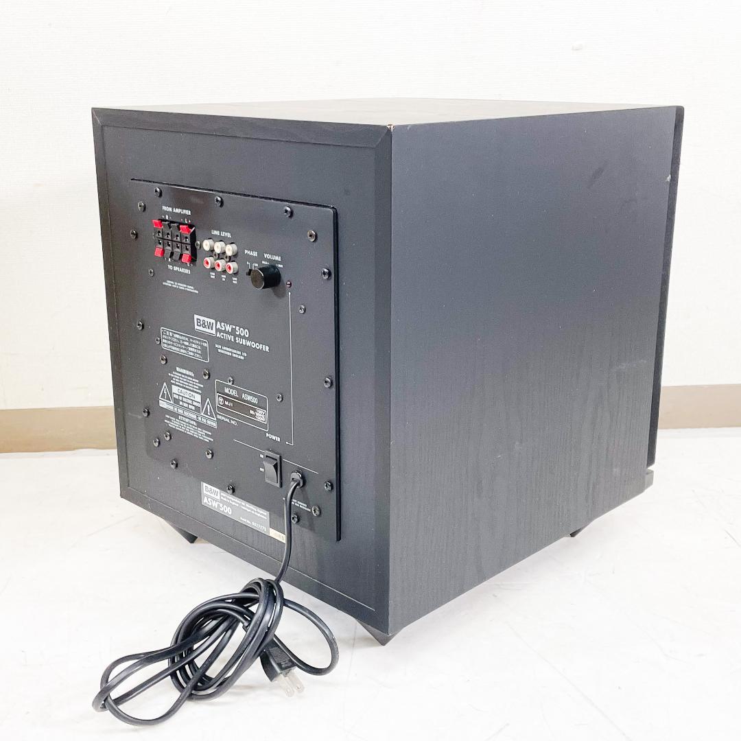 B&W ASW500 アクティブサブウーハー K8856