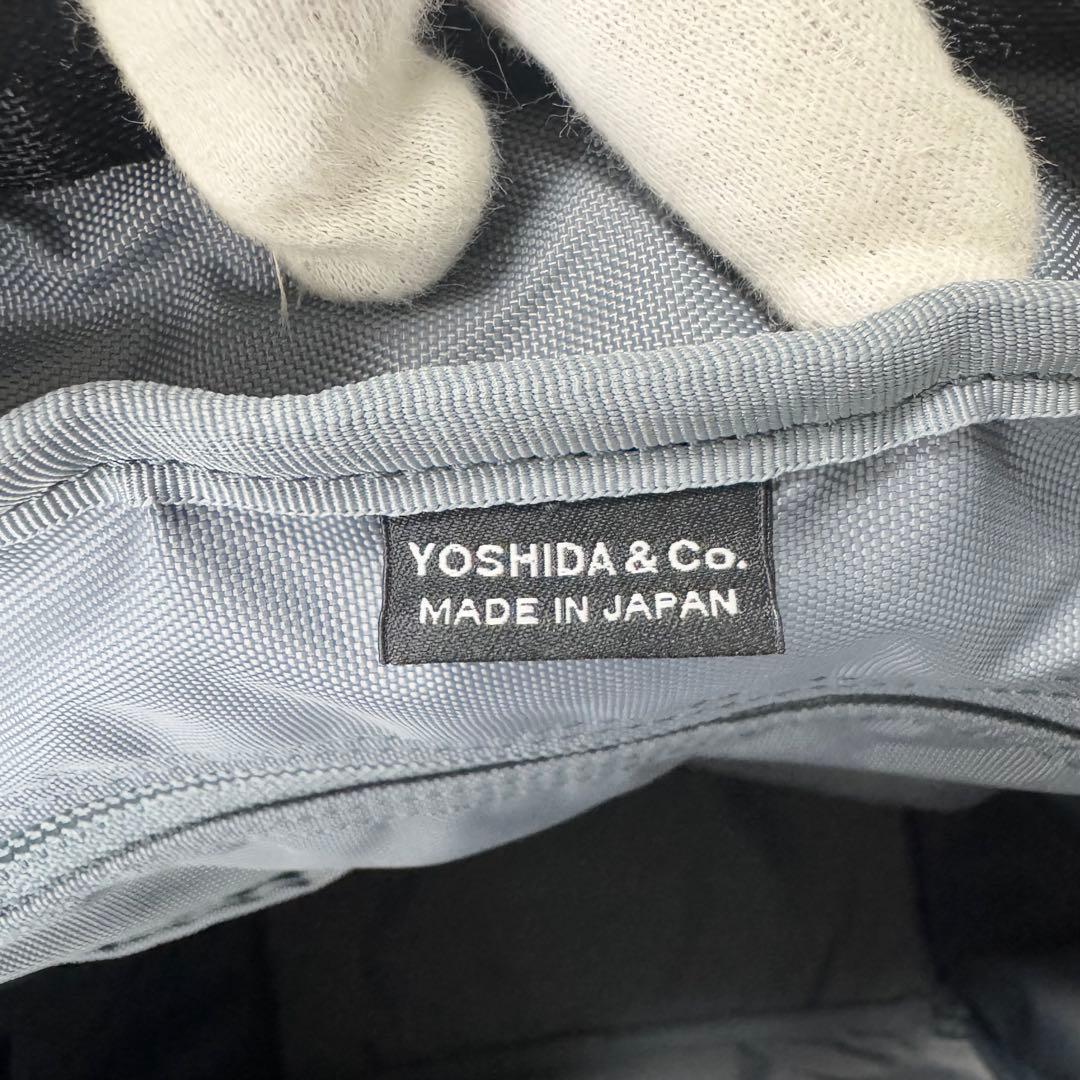 極美品 現行タグ ポーター タイム リュック 2層 A4 ナイロン 黒