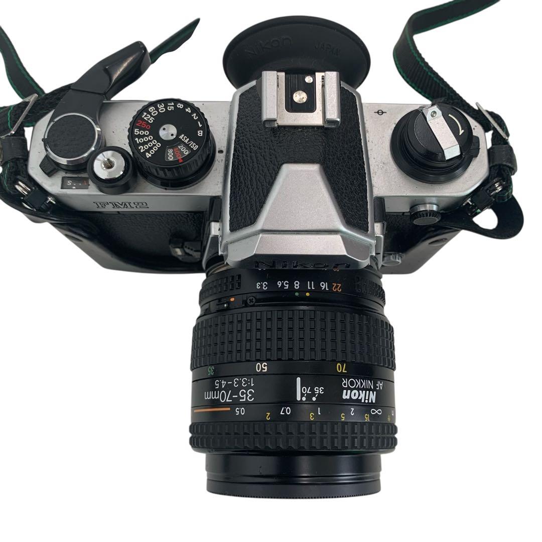 M13767 Nikon FT2 FM2 フィルムカメラ Nikkorレンズ付き