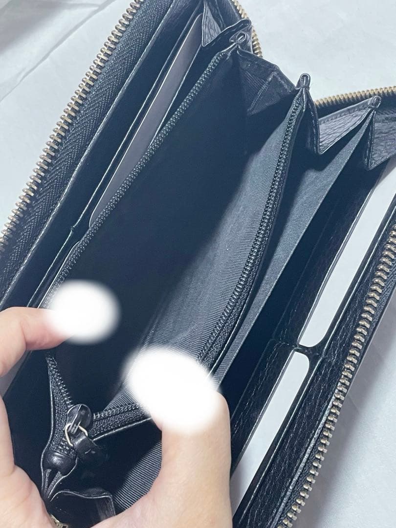 GUCCI SOHO ソーホー 長財布 ブラック 黒