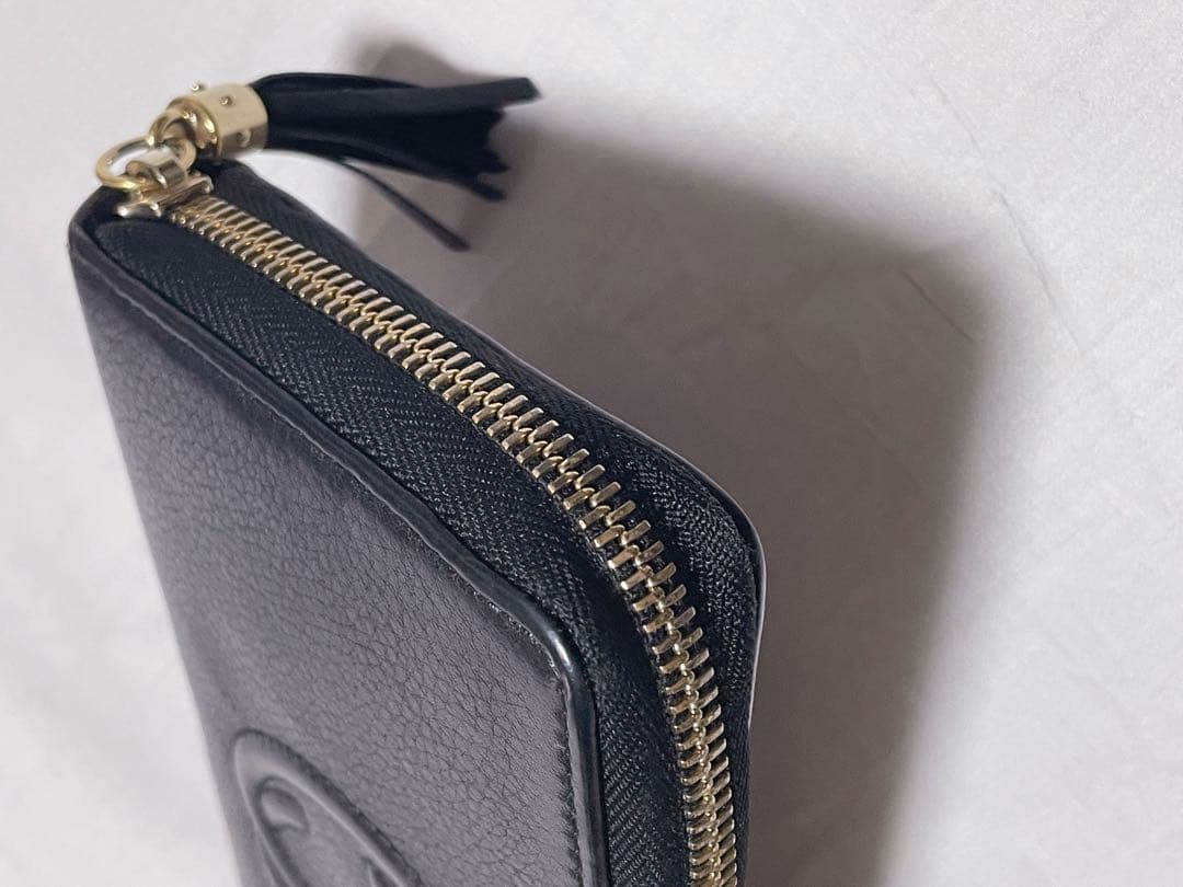 GUCCI SOHO ソーホー 長財布 ブラック 黒