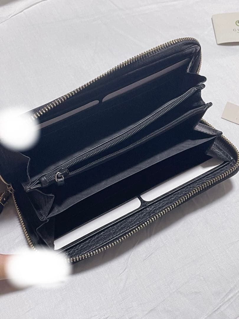 GUCCI SOHO ソーホー 長財布 ブラック 黒