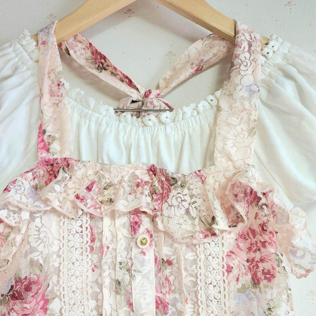 リズリサ　パワネ　チュニック　ピンク