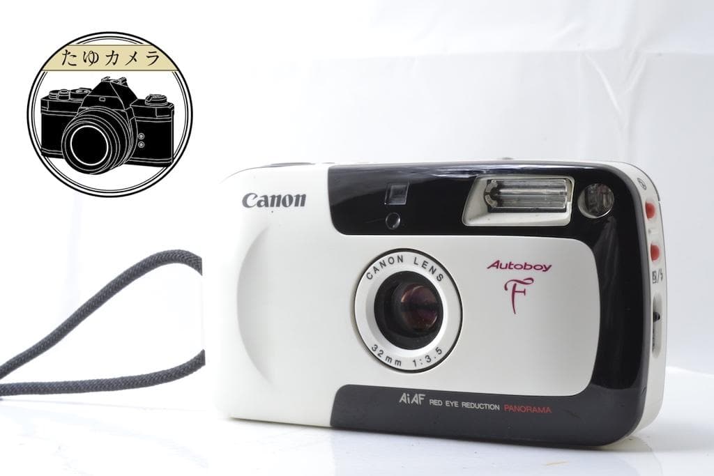 CANON AUTOBOY F パンダカラー コンパクトカメラ 完動品 美品