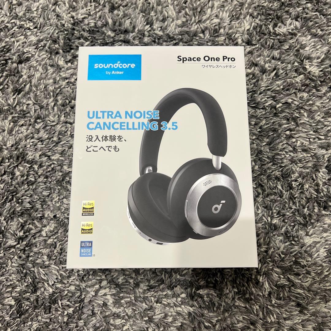 【美品】Anker soundcore Space One Pro専用ケース付き