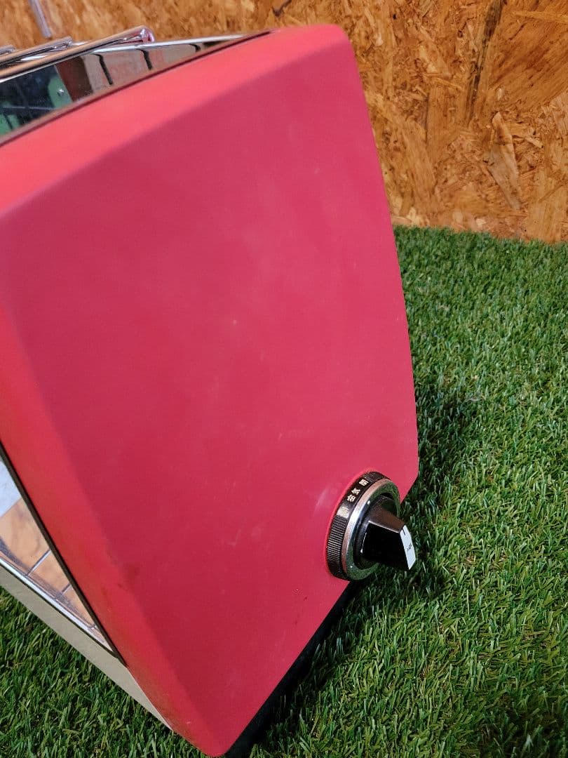 ピンクレトロガスストーブ