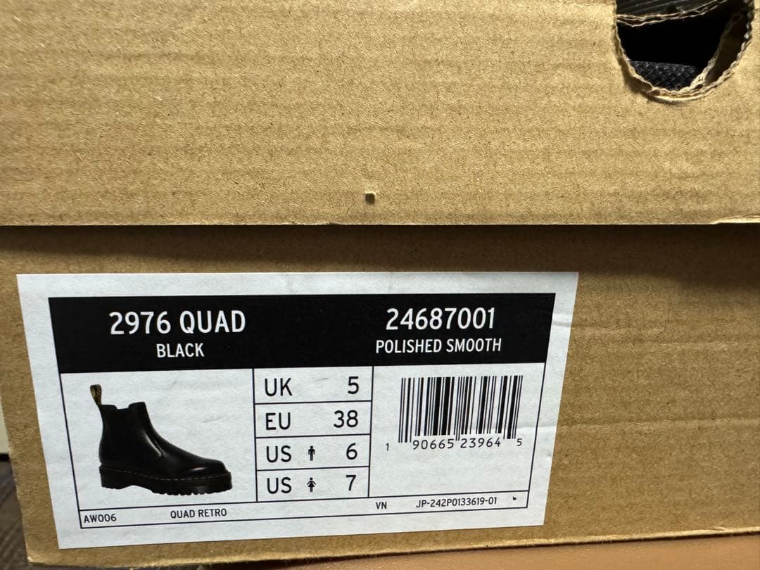 ドクターマーチン チェルシークアッド　24cm