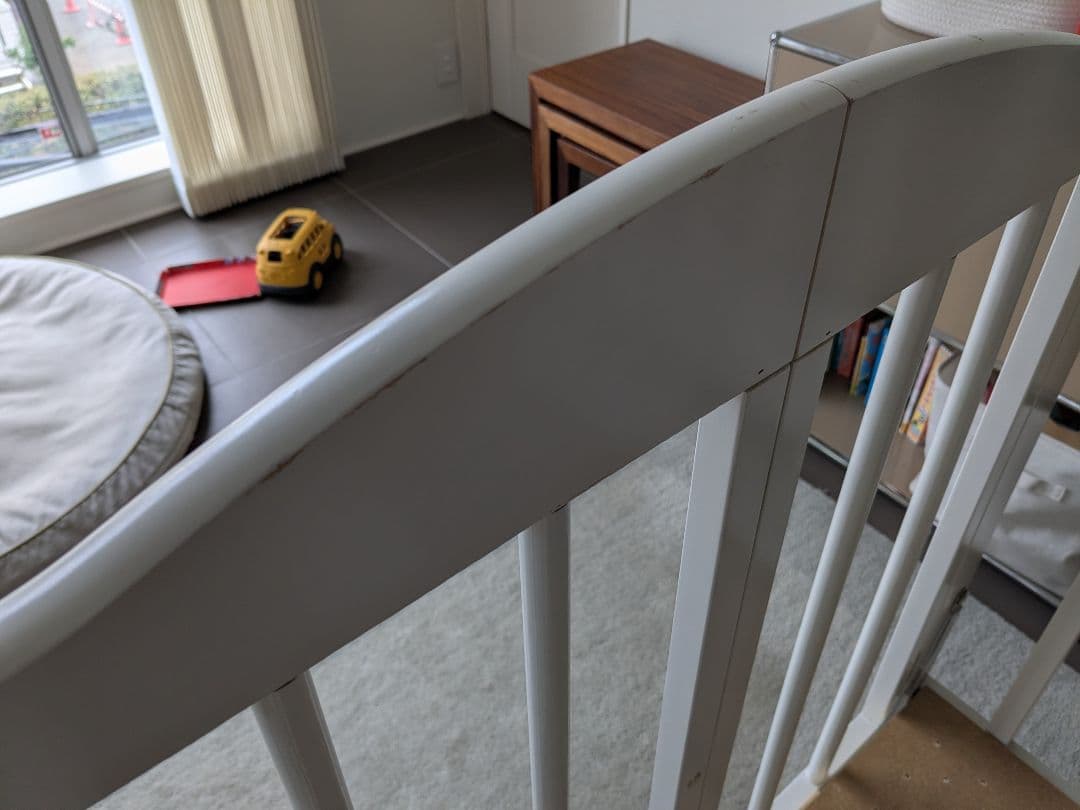 ベビーベッド　ワンタッチハイベッド　パル 120×70cm　石崎家具