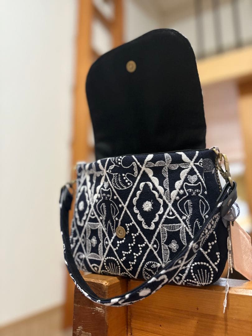 ミナペルホネン▪︎ハンドメイド▪︎ミディアムパン　手持ちタイプ