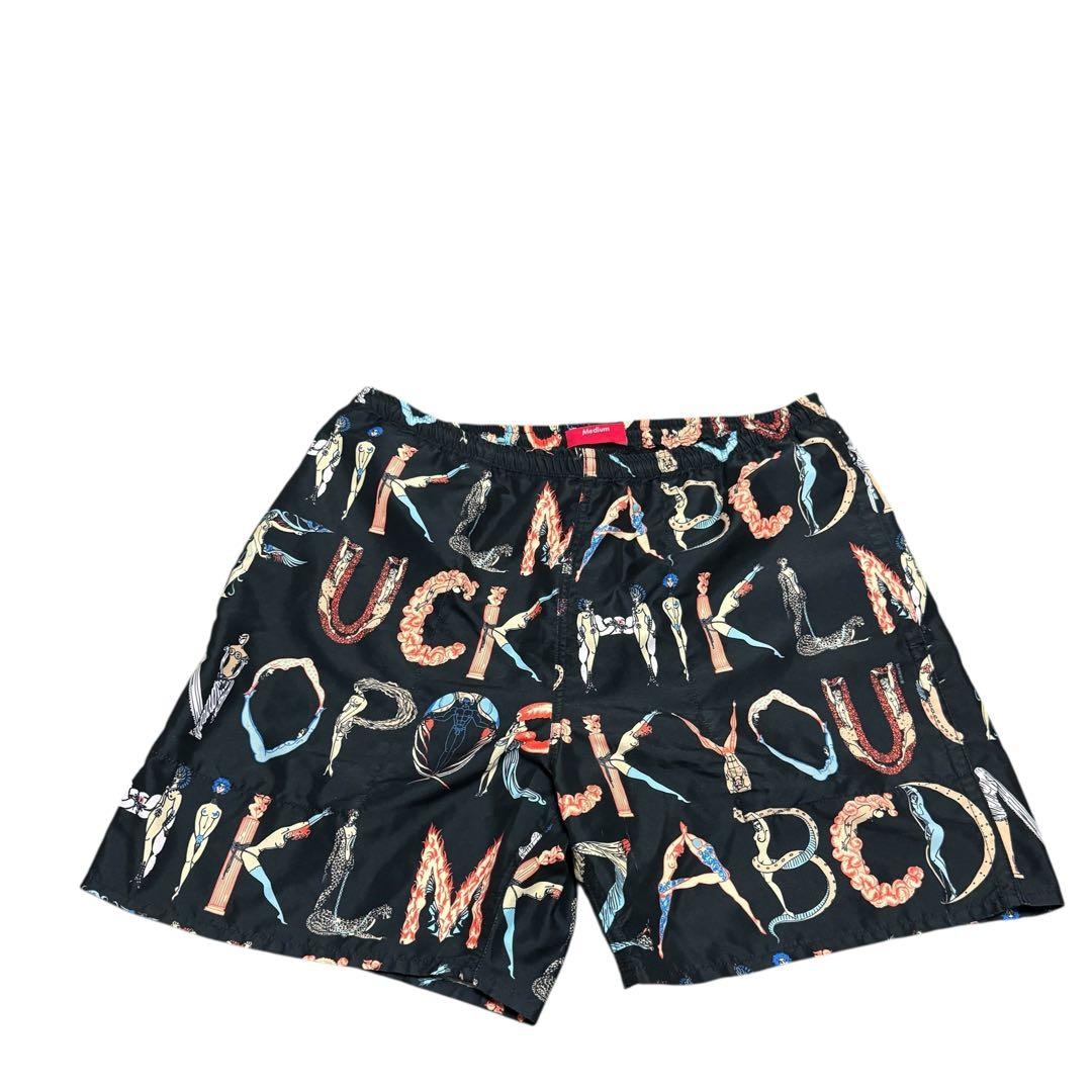 【Mサイズ】Supreme alphabet Water Shorts