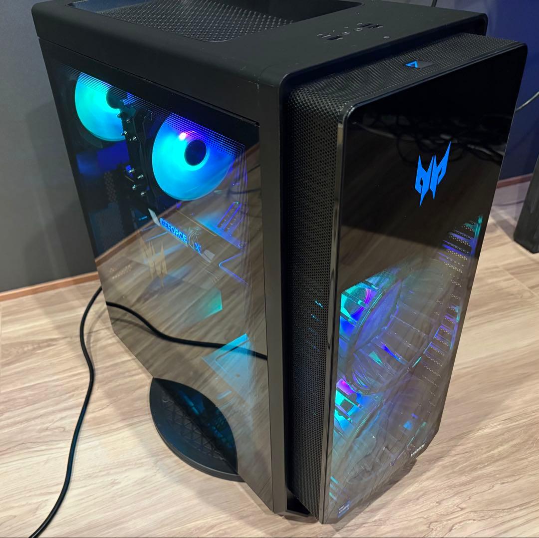 SSD追加　RTX4080 Predator　i7 13700F　ゲーミングPC