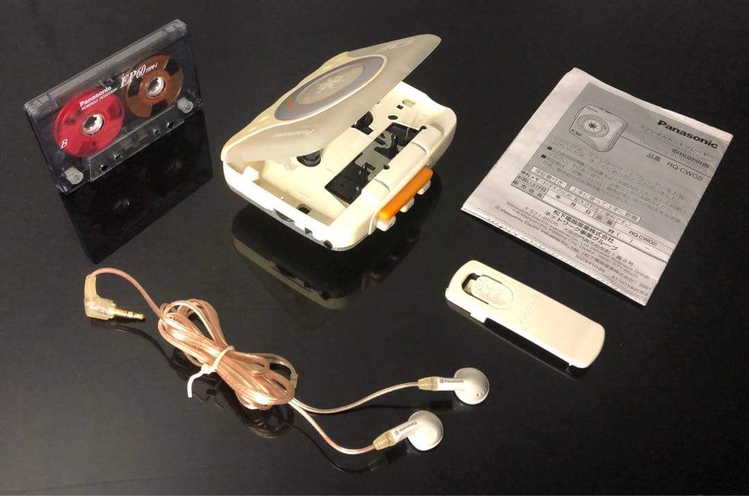 カセットプレーヤー Panasonic RQ-CW02/「 整備済み、完動美品」